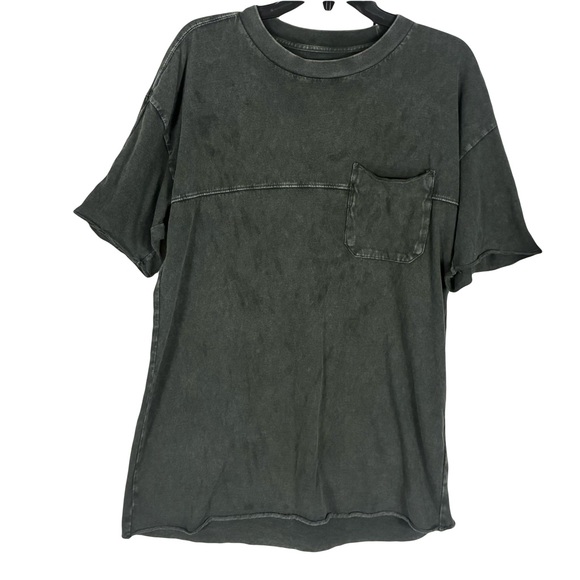 Abercrombie & Fitch Soft A&F Essentials Longline Tshirt M Capsule Staple Edgy - Picture 1 of 6